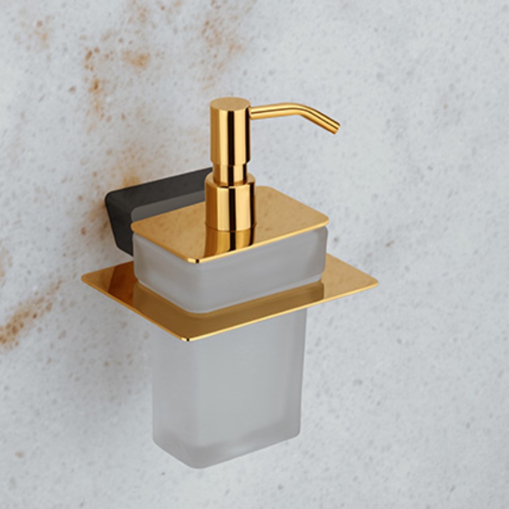Steelera ST-DZGB - 008 Liquid Soap Dispenser - Dazzle Gold/Black